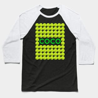 Coco Gauff Baseball T-Shirt